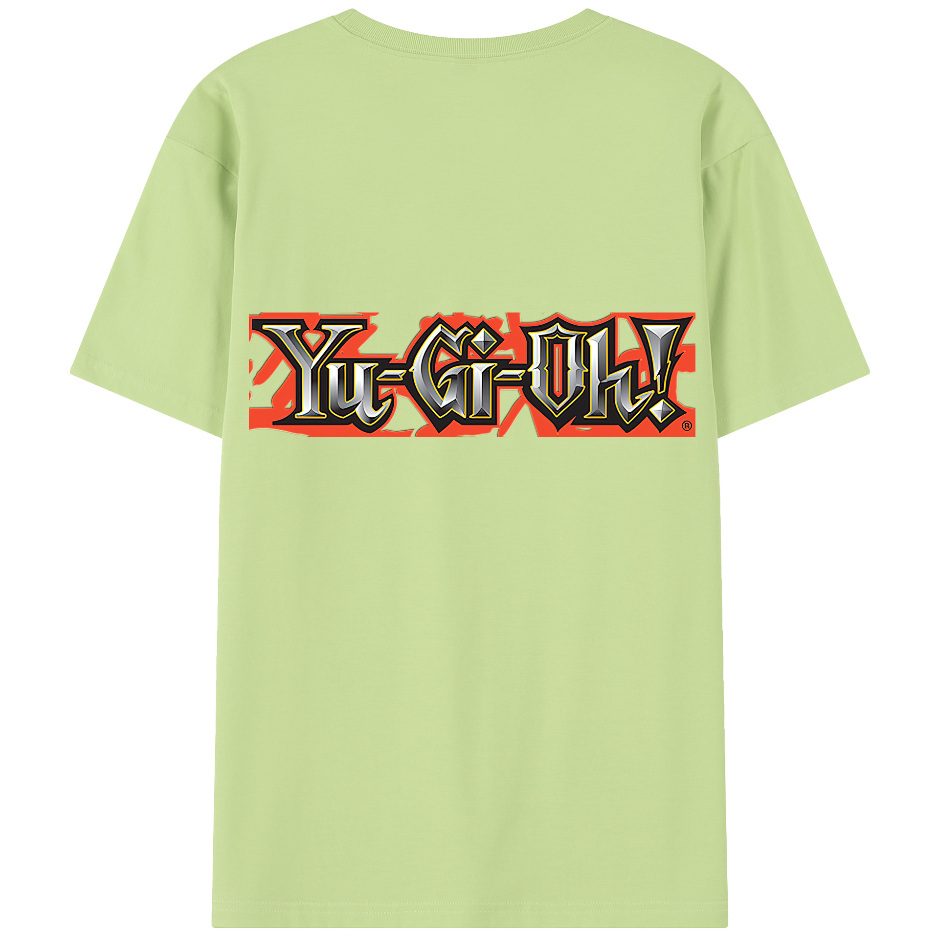 （画像用） 遊☆戯☆王 Yu-Gi-Oh! 綿100％半袖Tシャツ（背面プリント）